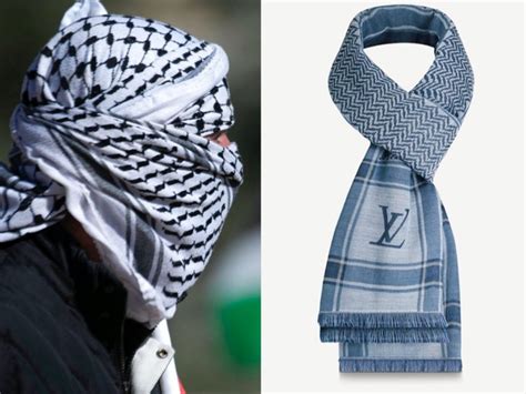 louis vuitton kaffiyeh|Louis Vuitton keffiyeh.